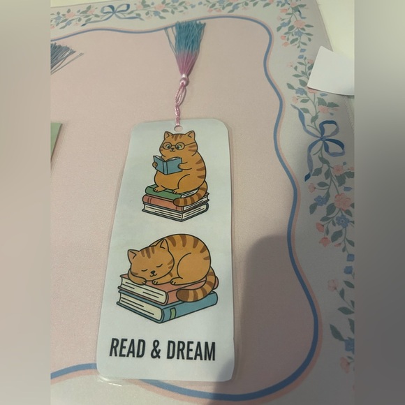 Other - cat pastel bookmark